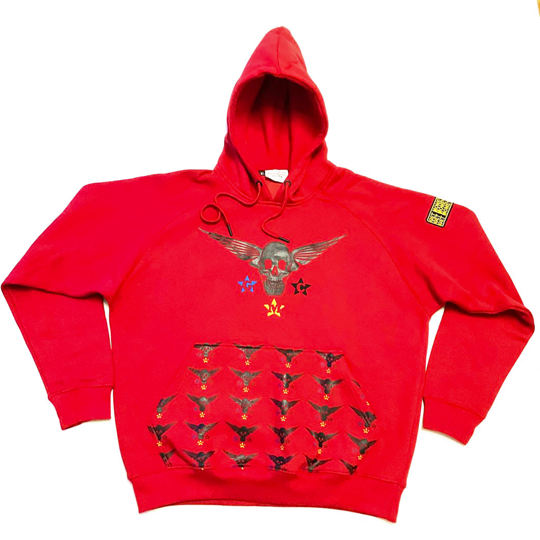 GMC 'Love life' Hoodie Red